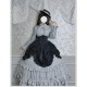 Alice Girl Duke of Victoria Corset Overskirt and Striped Skirt(1st Pre-Order/2 Colours/Full Payment Without Shipping)